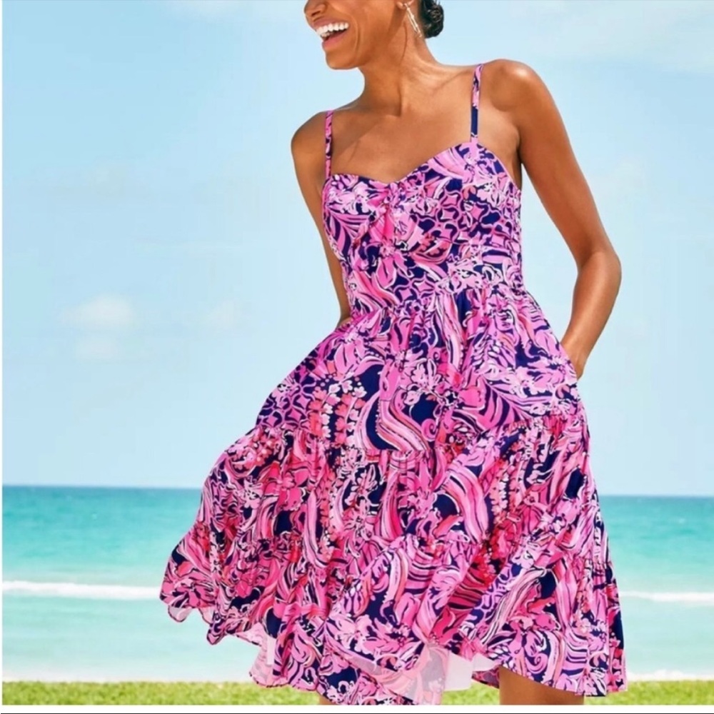 LILLY PULITZER ADALIA TIERED DRESS